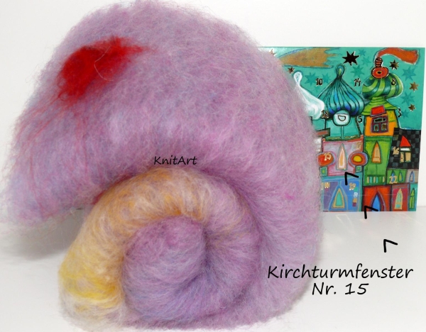 Adventskalender KnitArt Kardierkunst * HERAUSFORDERUNG *